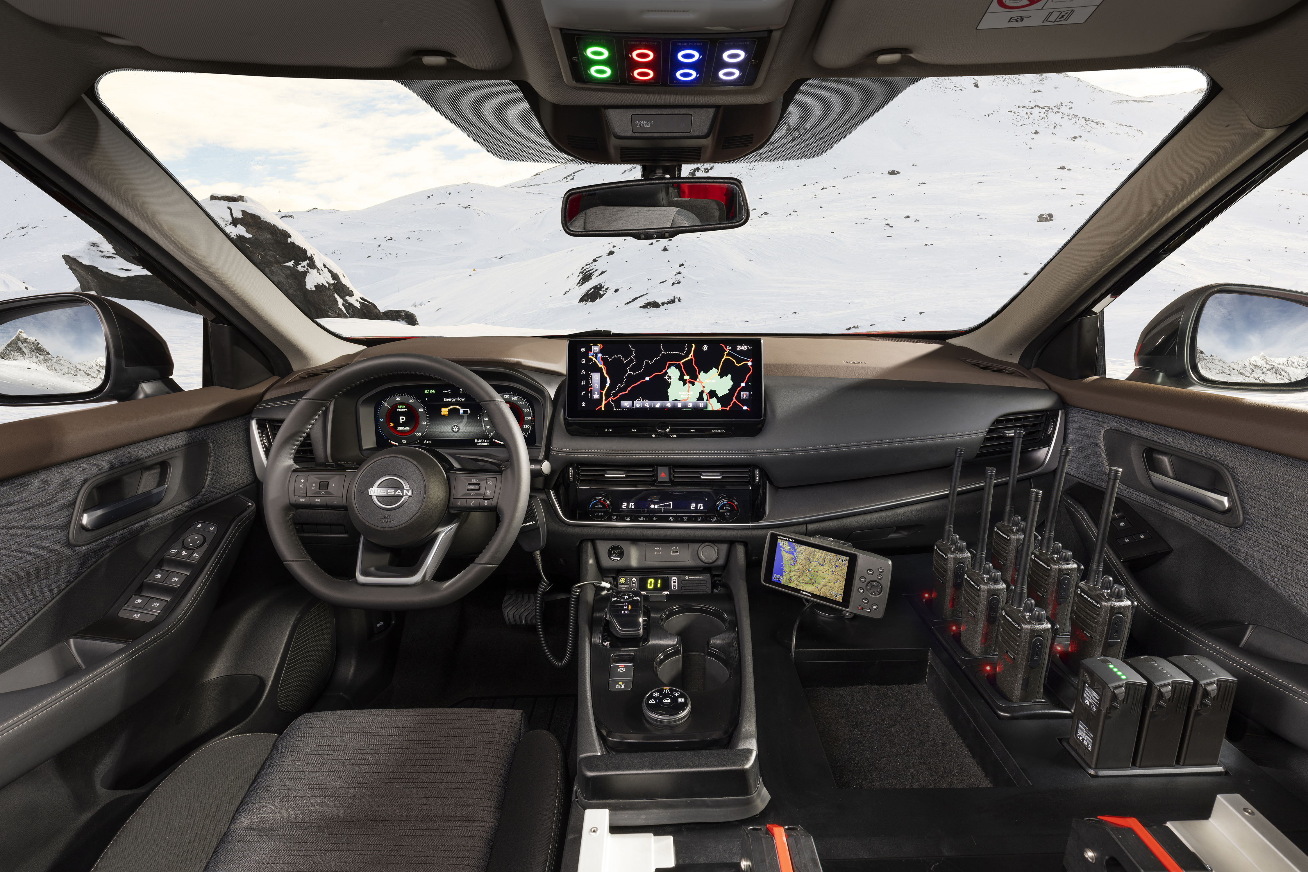 Nissan X-Trail Mountain Rescue: de kracht van e-4ORCE in de sneeuw