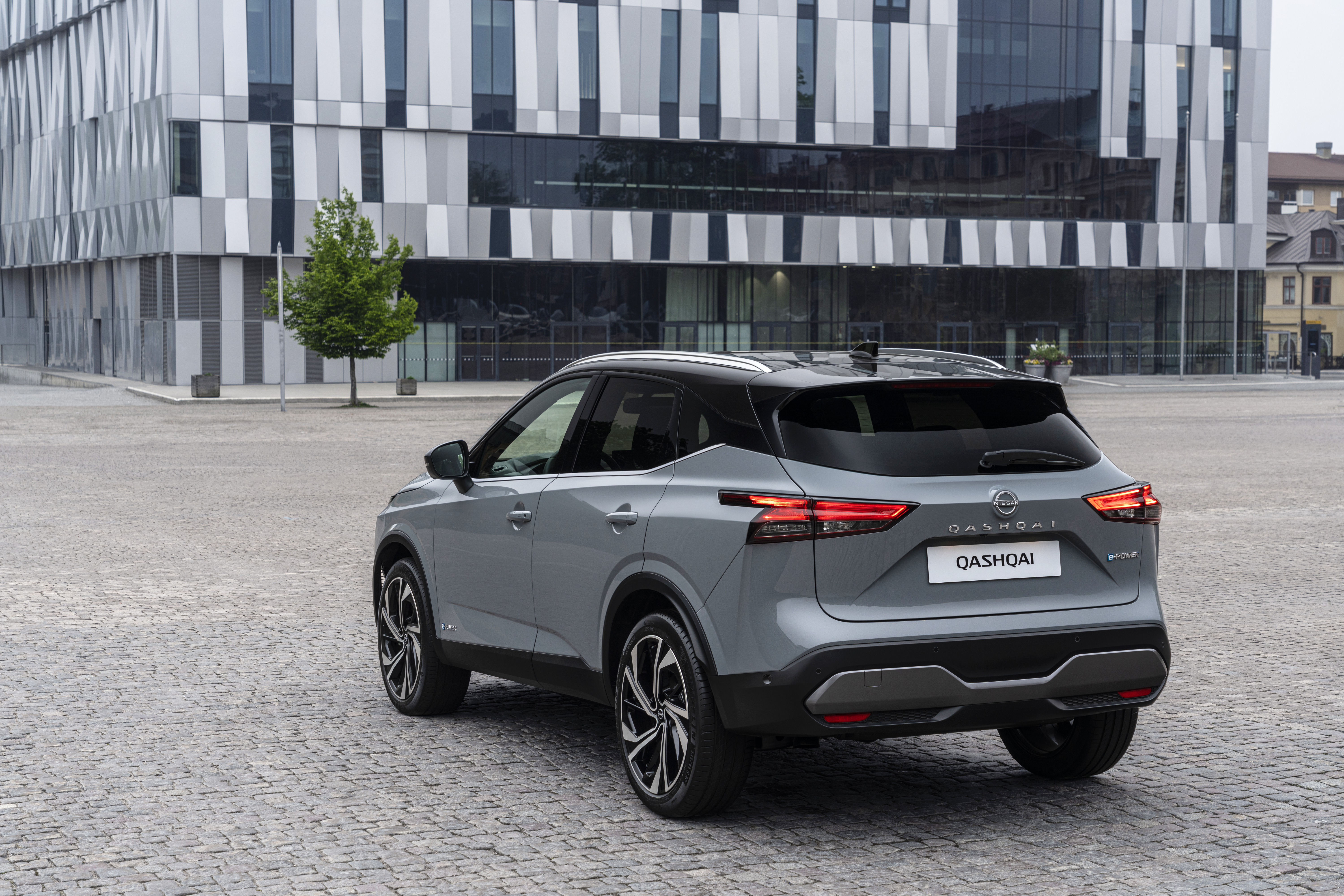 qashqai achteraanzicht