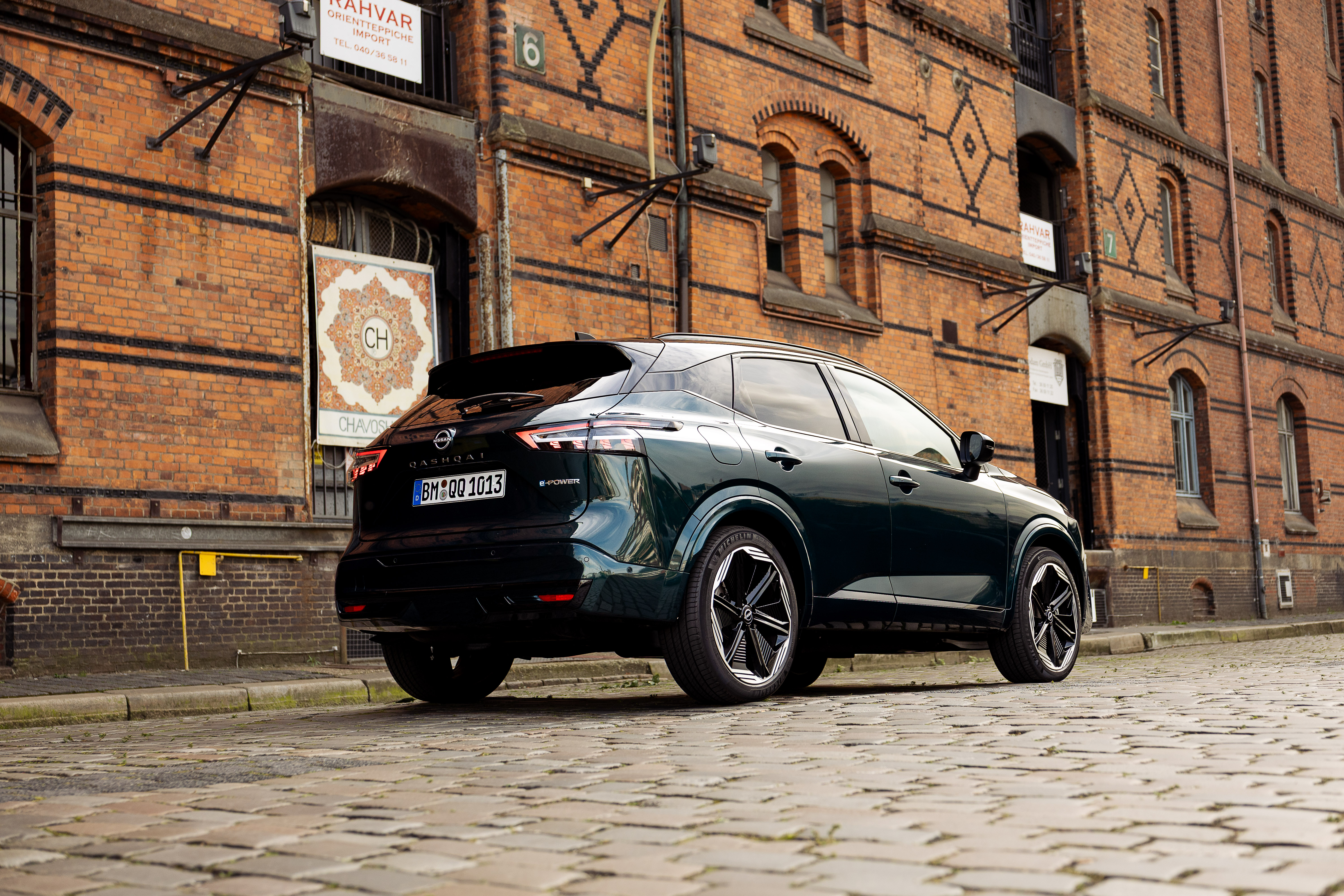 qashqai achteraanzicht