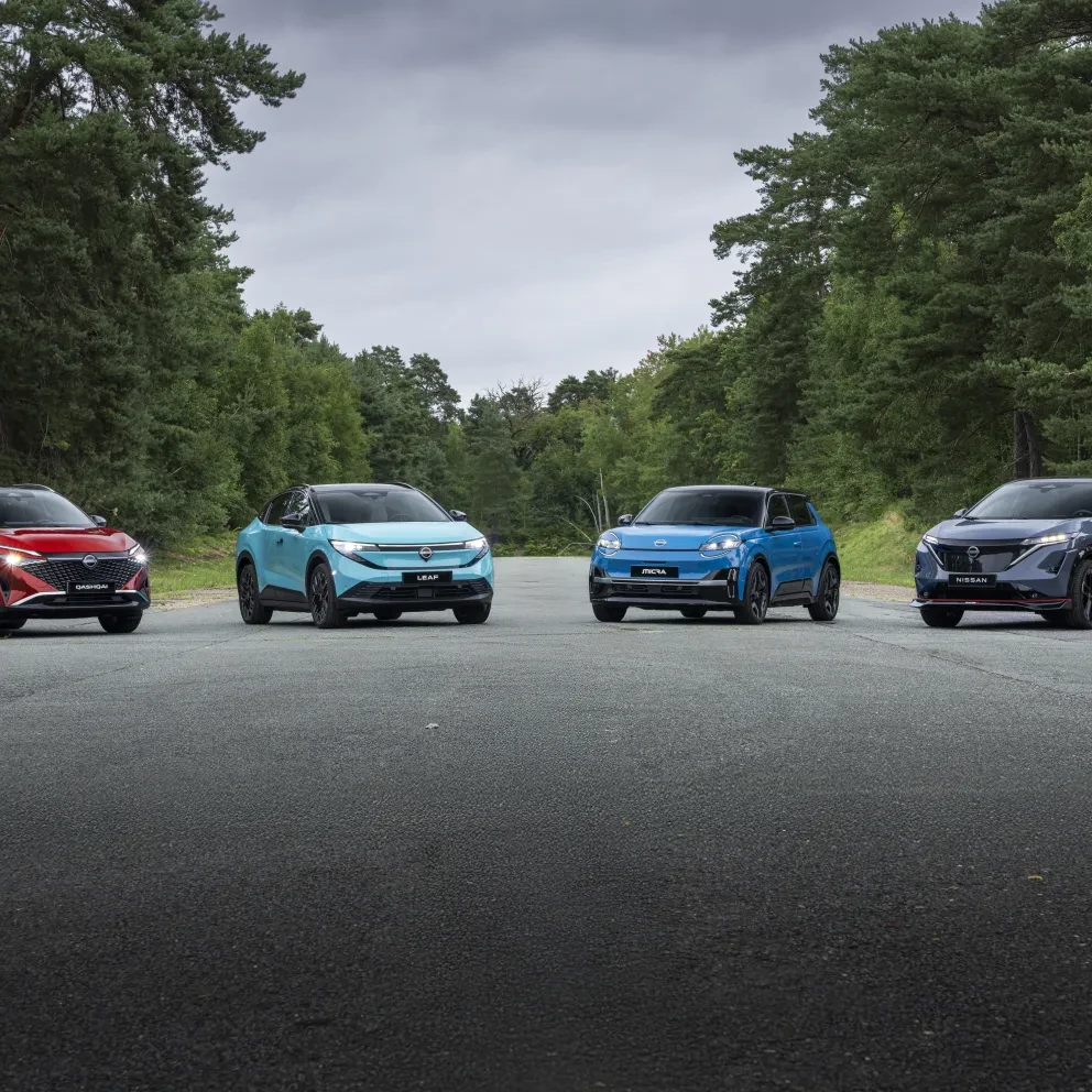 Nissan modellen lineup