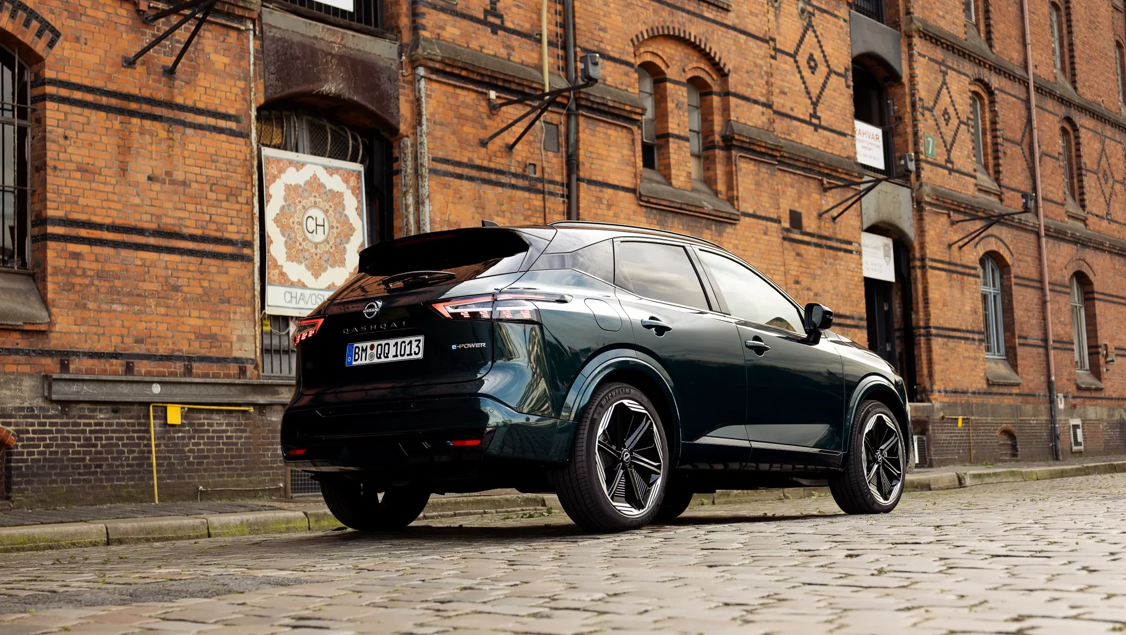 qashqai achteraanzicht