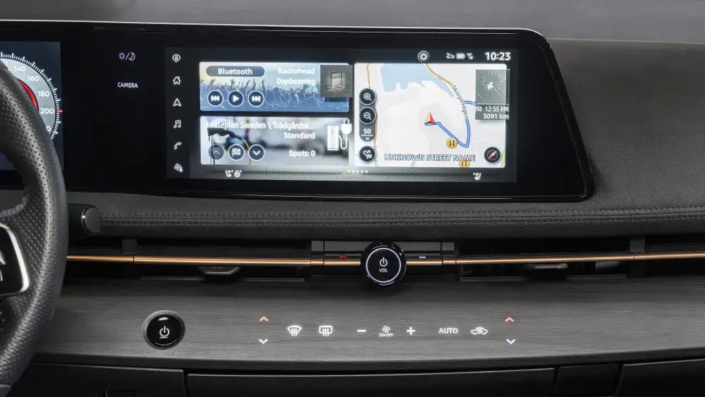 ariya infotainment