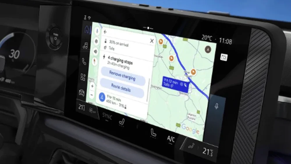 Google routing micra
