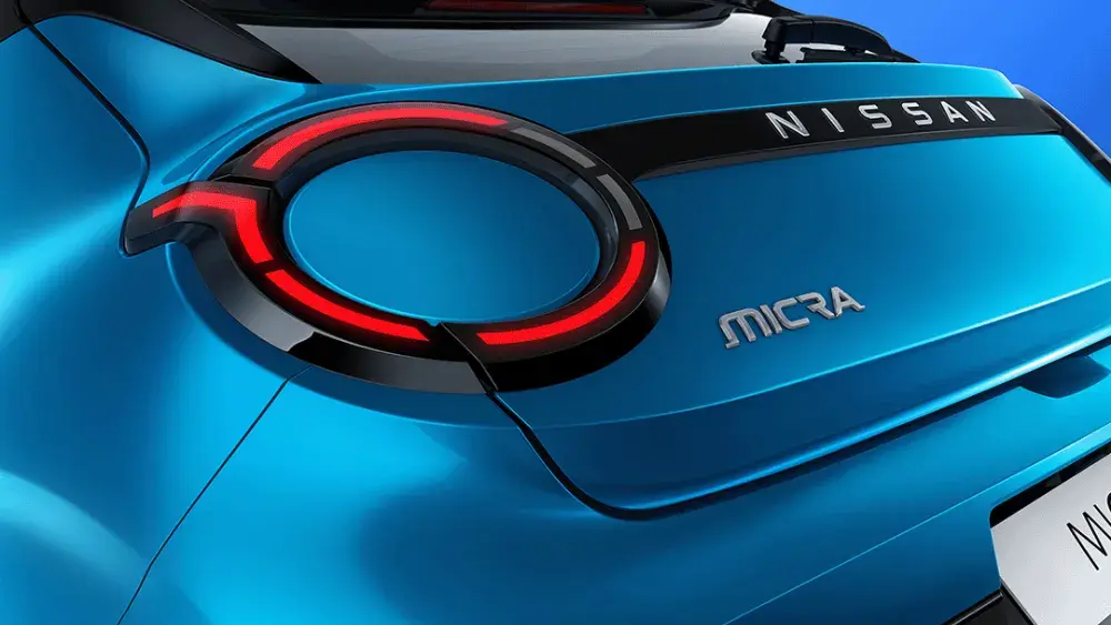 Micra rear light