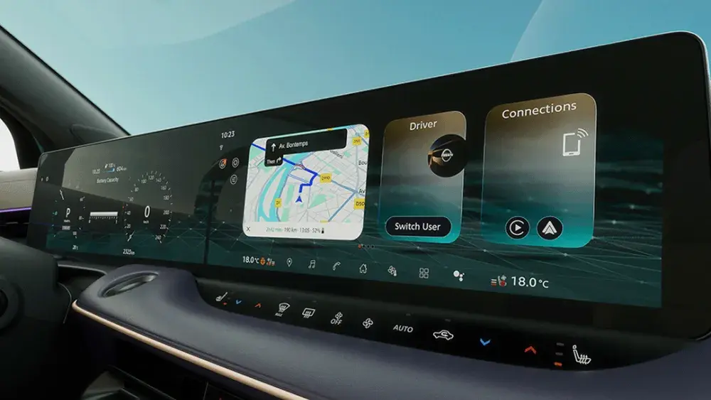Leaf infotainment