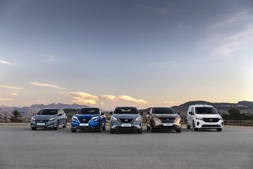 Voorraad nissan tegel