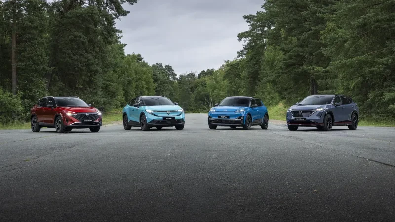 Nissan modellen lineup